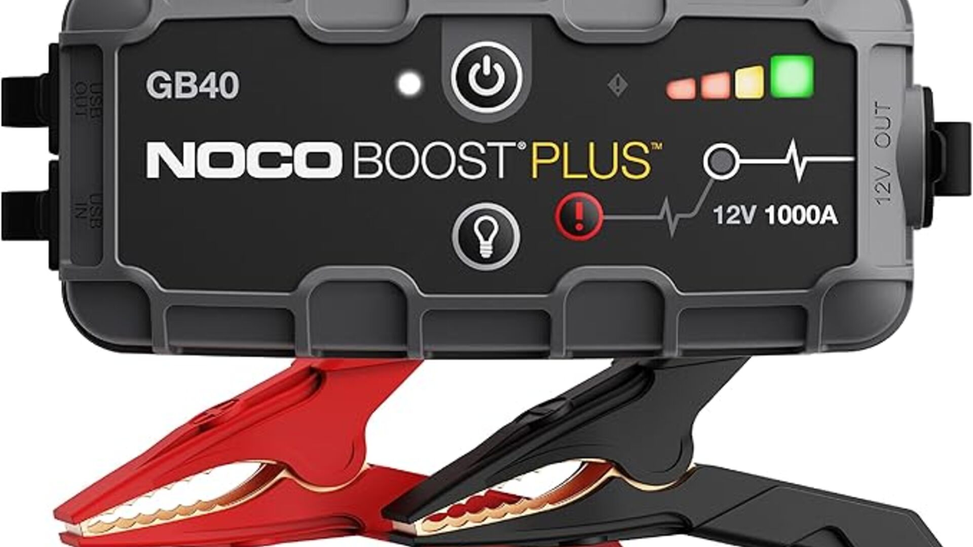NOCO Boost Plus GB40 portable car jump starter with cables