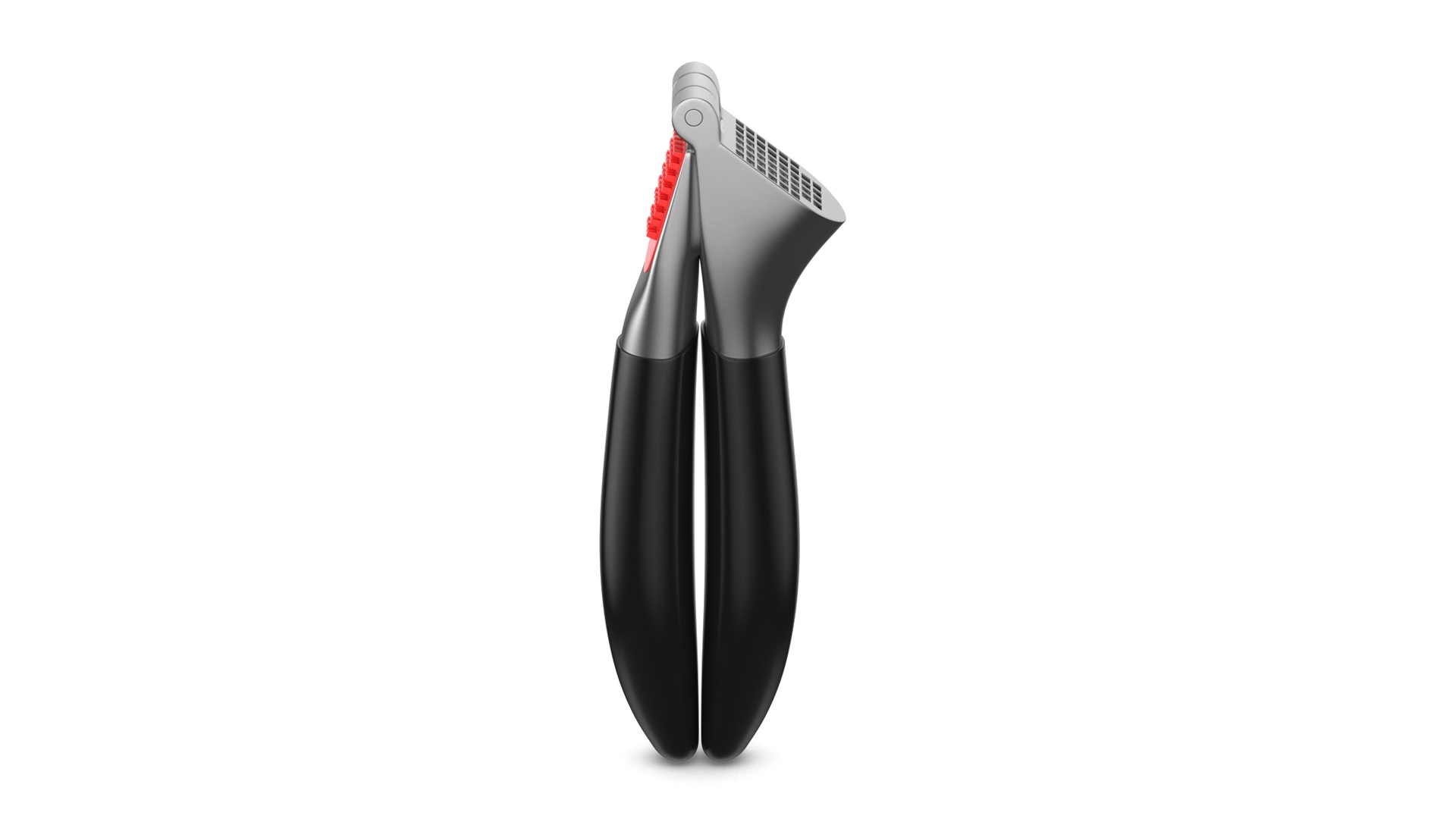 OXO Good Grips garlic press with ergonomic handles and large capacity chamber