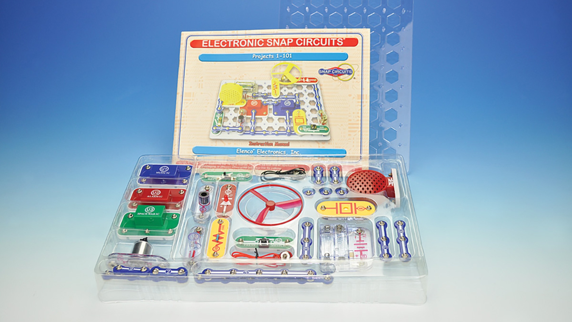 Snap Circuits Jr. electronics kit teaching kids circuit building and STEM concepts
