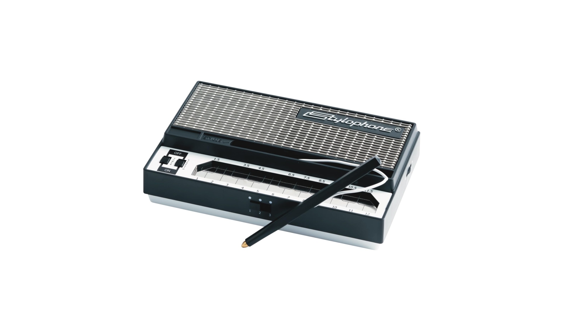 Stylophone Original Pocket Electronic Synthesizer teaching kids music creation